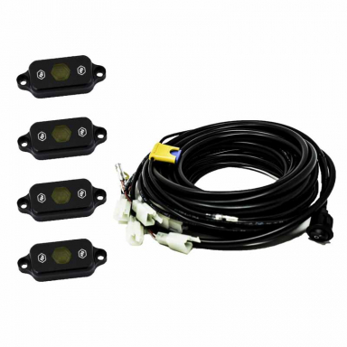 Universal Amber LED Rock Light Kit | Baja Designs 447056